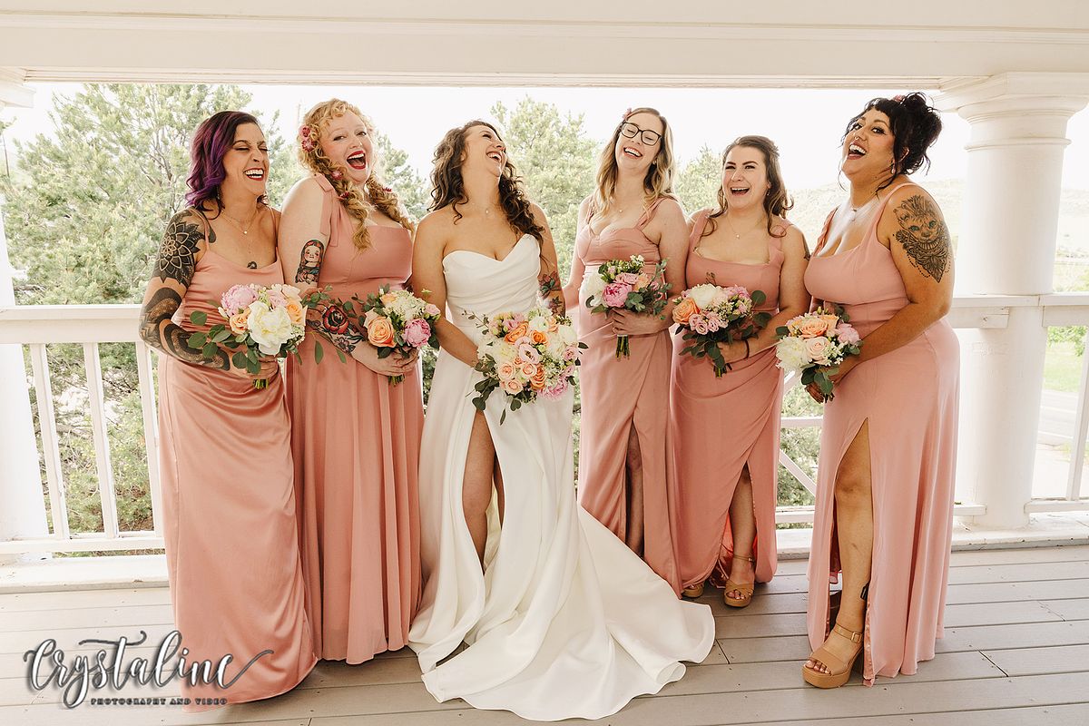 Bridesmaids at Willow Ridge Manor