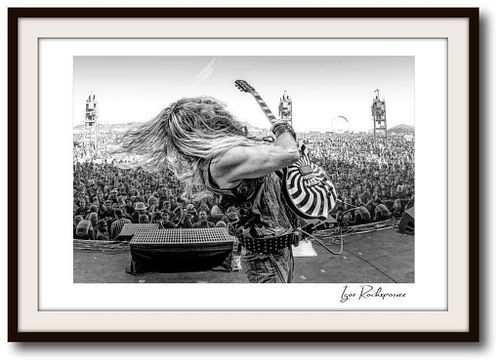 Zakk Wylde Fine Art Print - Photography by Igor RockXposure