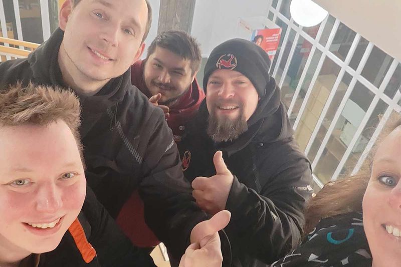 Gemeinsam Lernen: Ibbenbürener Kickers drücken Schulbank