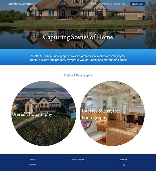 Scott McFarlane - Architectural photography website - Pixpa