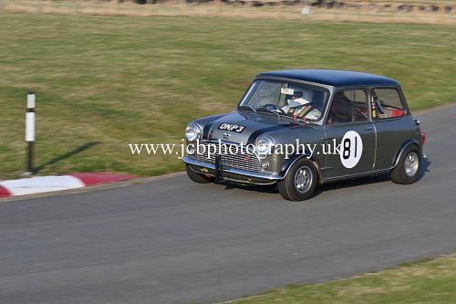 Austin Mini driven by Nick Wardley