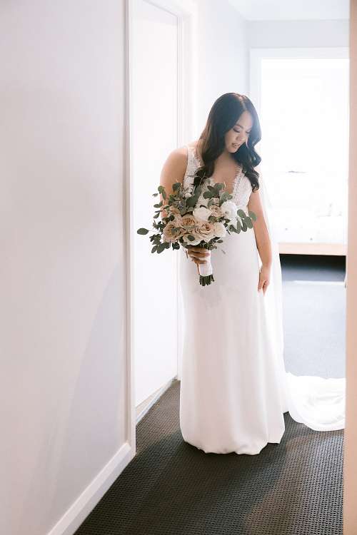 Bride Getting Ready