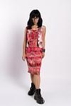 Ribbed Dress  -  Rosé Hour (Red)