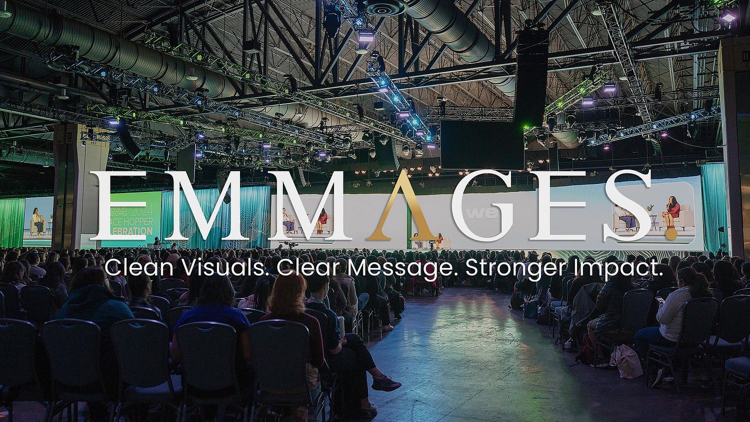 Corporate conference panel discussion and audience inside a ballroom event venue photographed by Philadelphia corporate event photographer Emmages