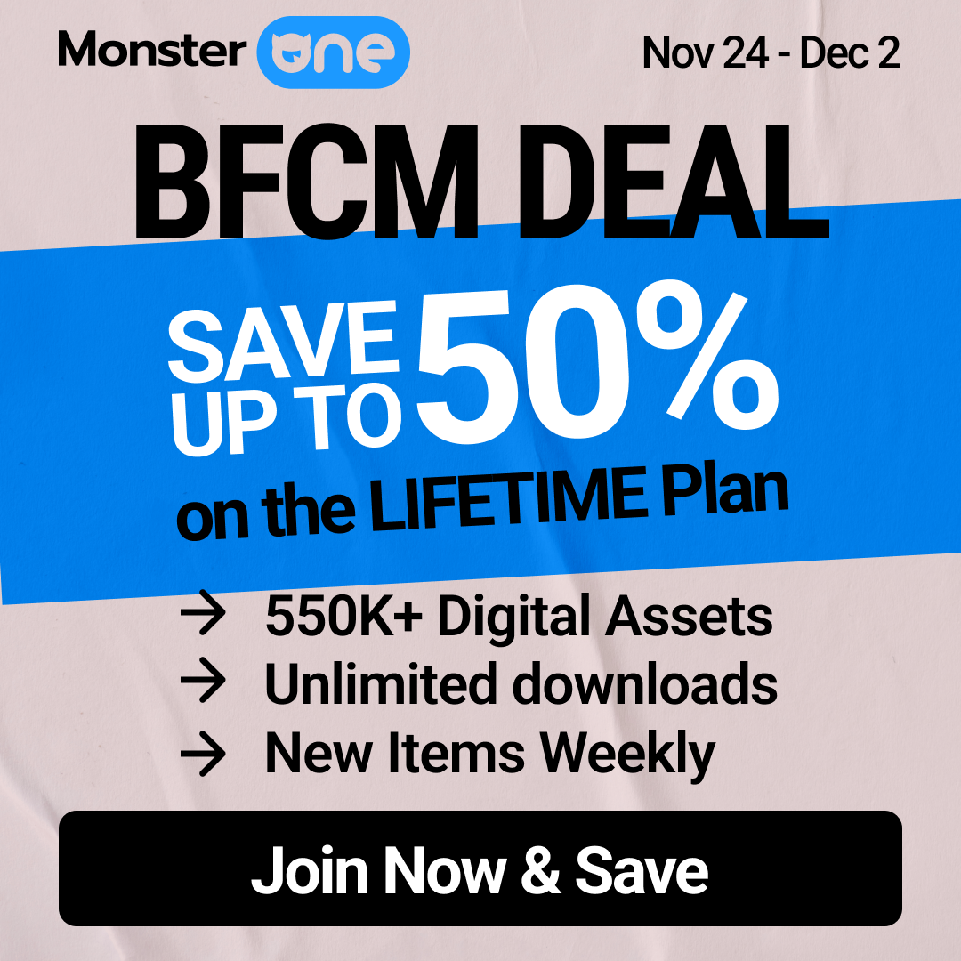 MonsterONE Black Friday