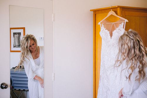 Bride Getting Ready