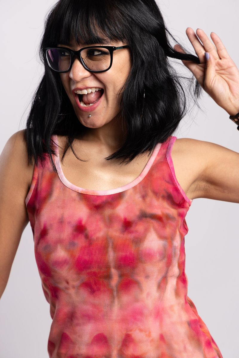 Ribbed Dress Rosé Hour (Pink)