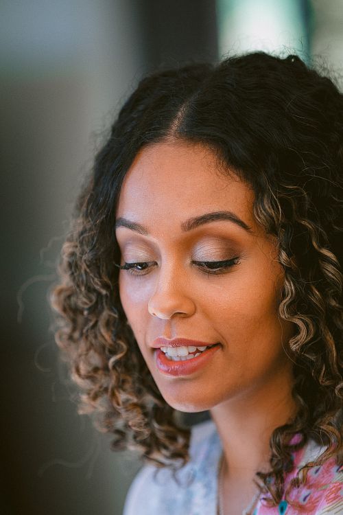 Bride Getting Ready