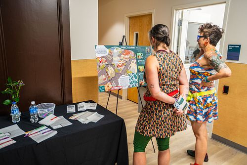 Over 1,000 printed and distributed to support opening and fundraising events