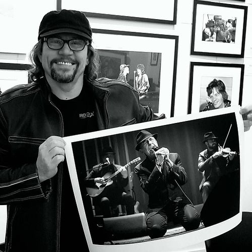 Leonard Cohen Fine Art Print - Photography by Igor RockXposure