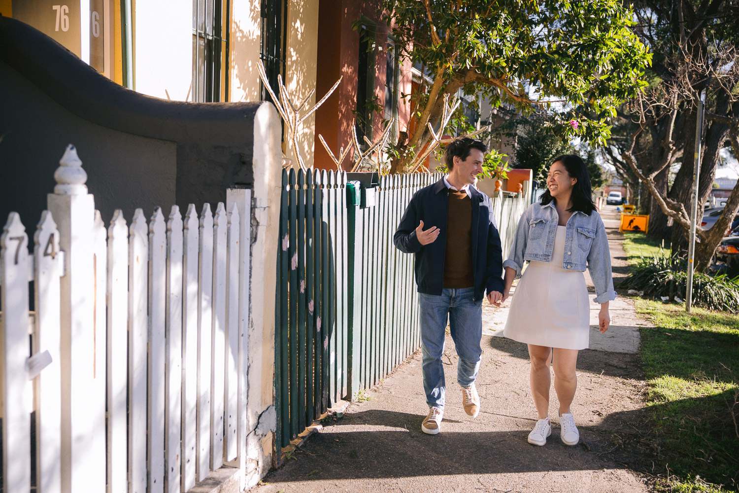 Ivy + David | Graffiti Art & Sydney Park Engagement Photoshoot