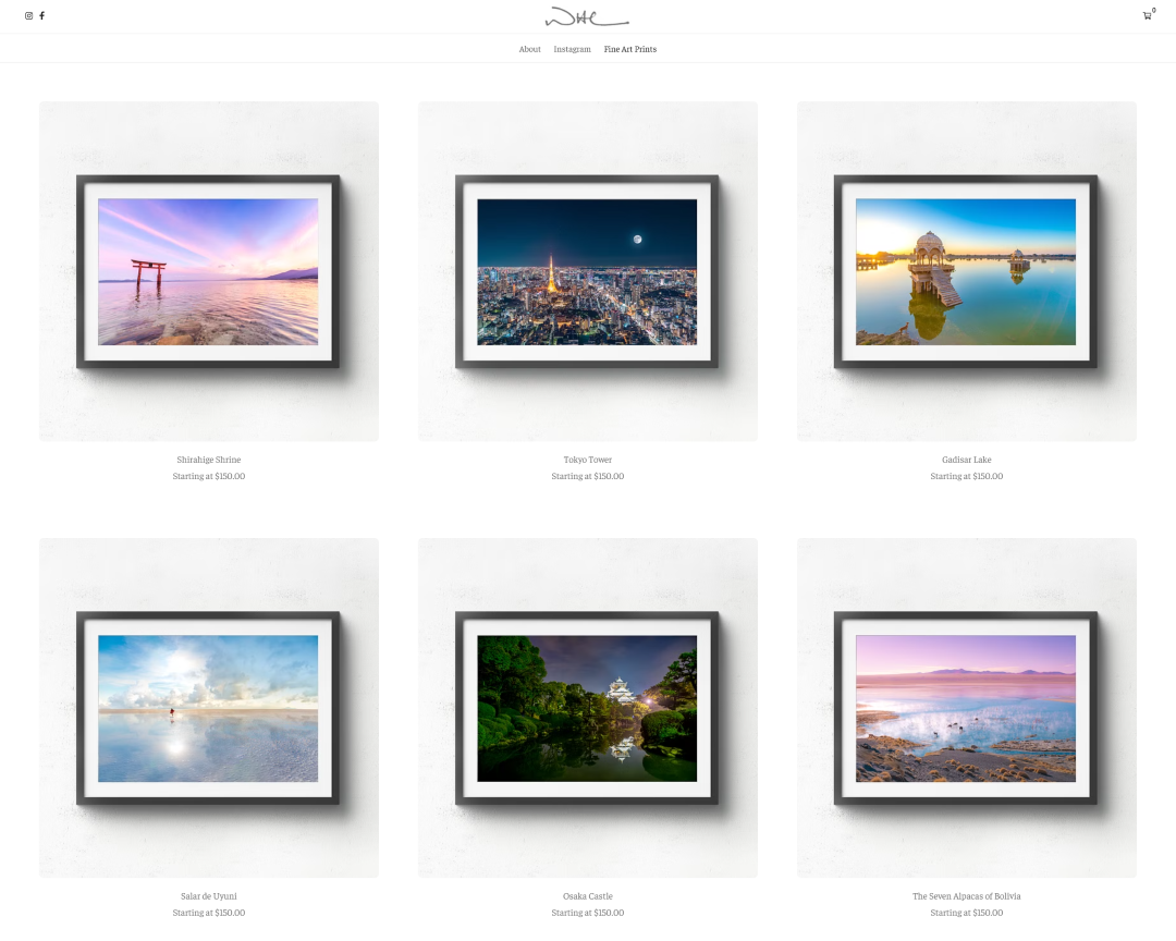 Loja de arte Wayne Holt Chan