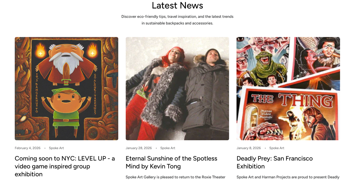 Spoke Art - blog de arte