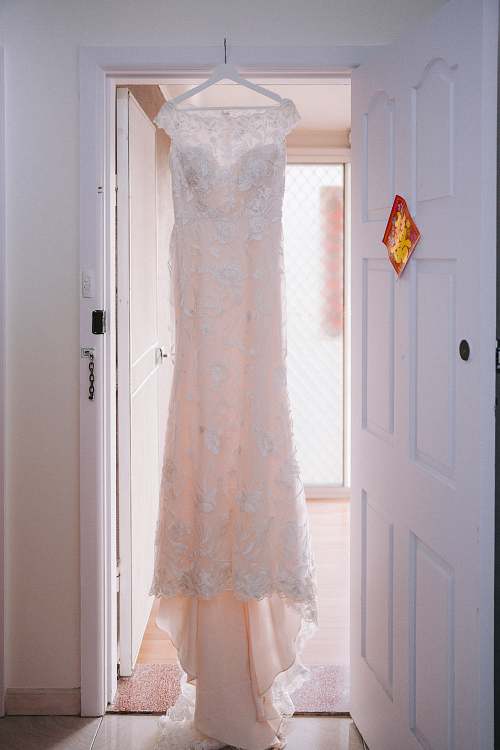 Bride Getting Ready