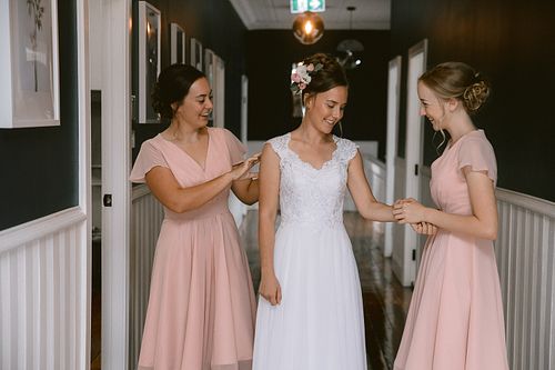 Bride Getting Ready