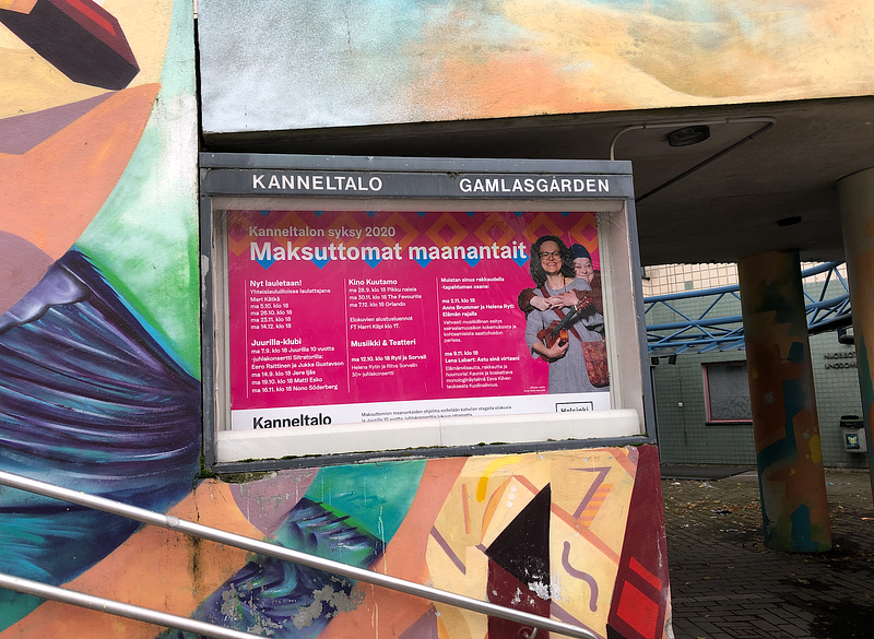 Helsinki cultural centre marketing