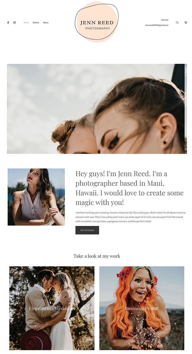 Jenn Reed Photographie de mariage