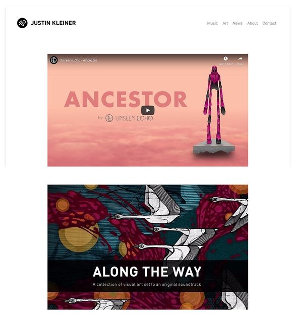 Justin Kleiner Website