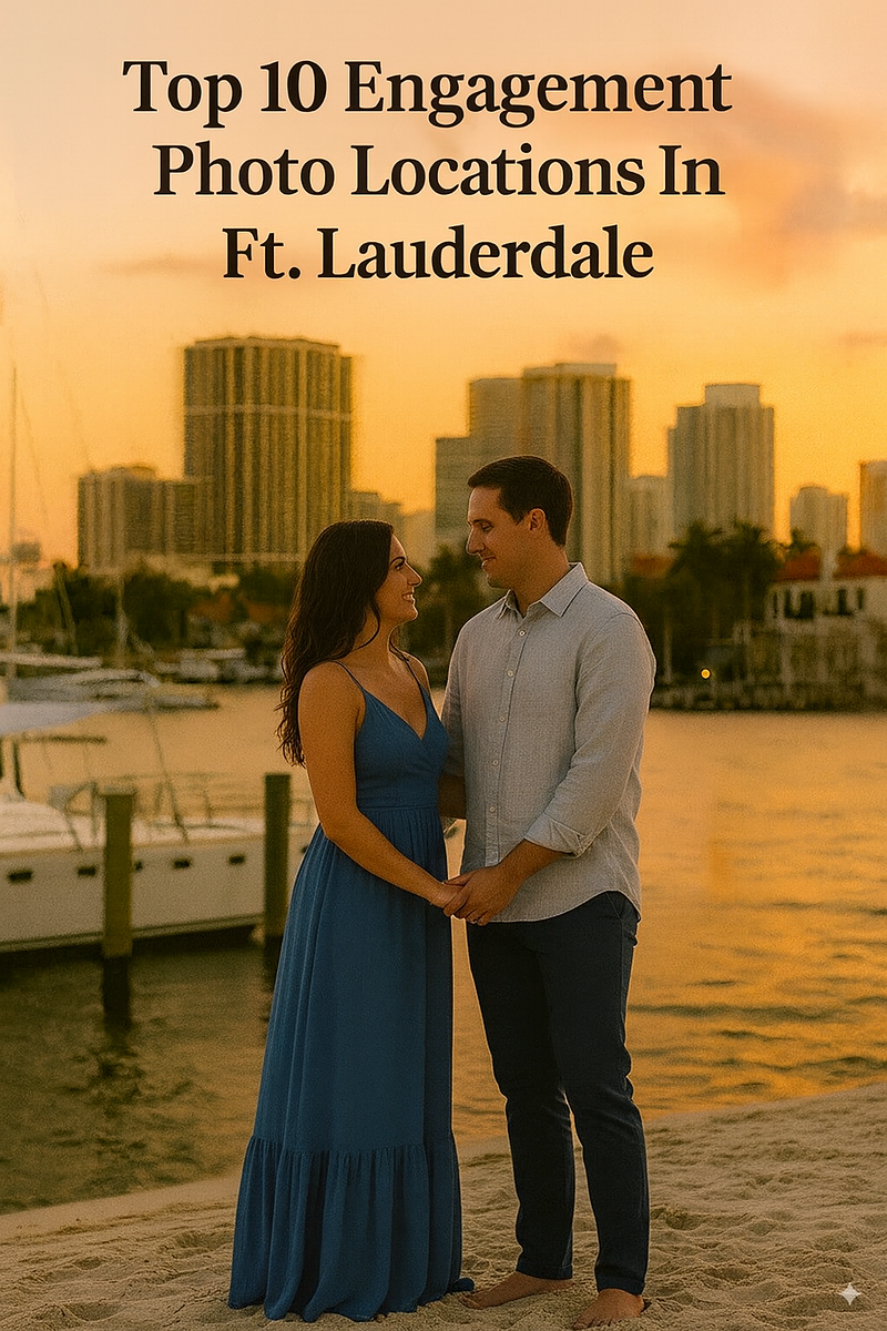 Top 10 Engagement Photo Locations in Fort Lauderdale