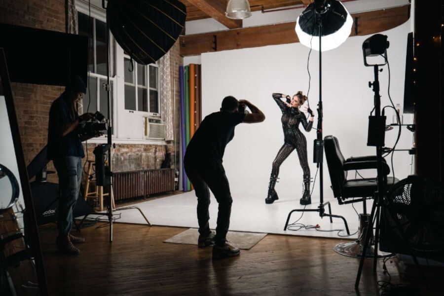 Image of a photoshoot