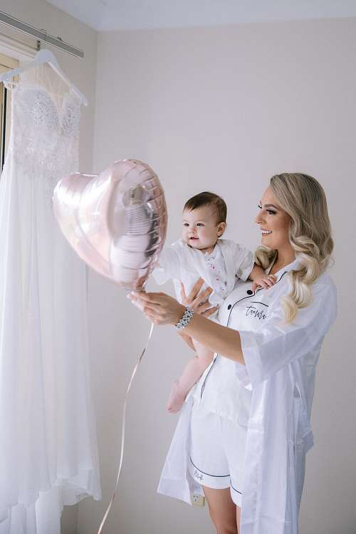Bride Getting Ready