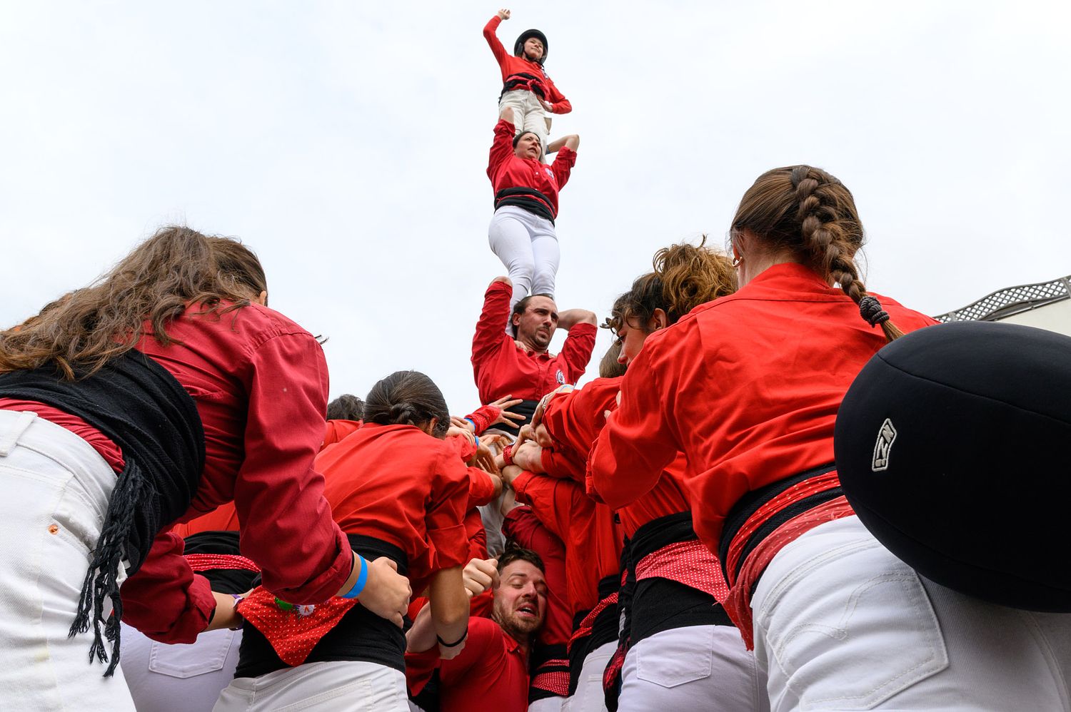 Castellers of London, The Blue Market in Bermondsey, London, UK