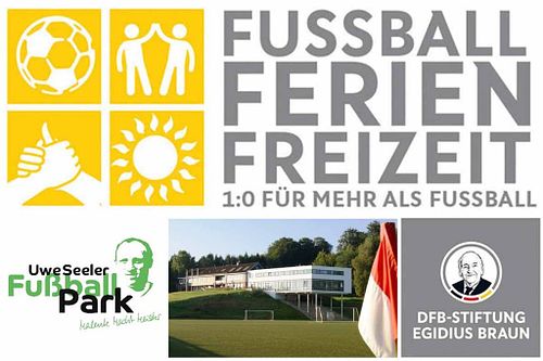 2022: DFB-Stiftung &bdquo;Fu&szlig;ball-Ferien-Freizeiten&ldquo;