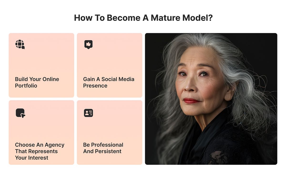 Steps on how to become a mature model