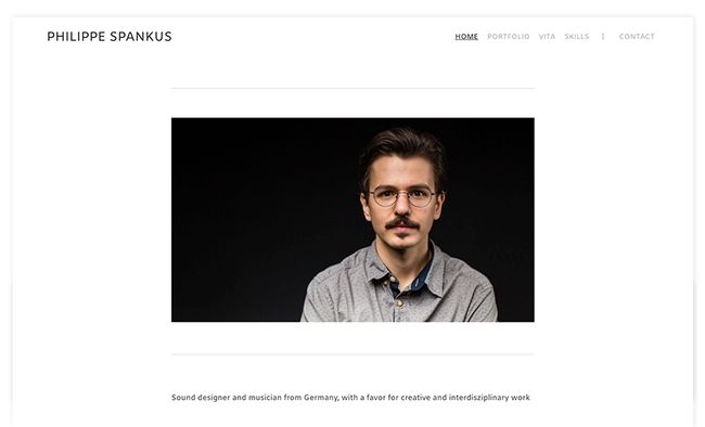 Philippe Spancus Video-Portfolio-Website