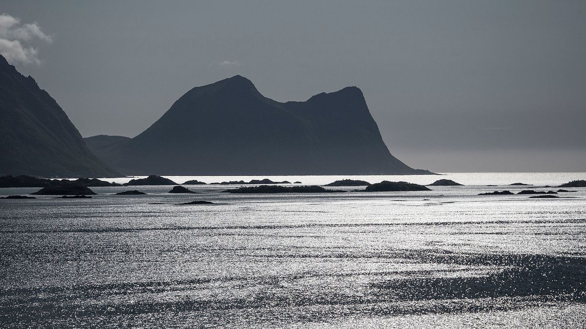 Schärenlandschaft am Bergsfjord auf Senja