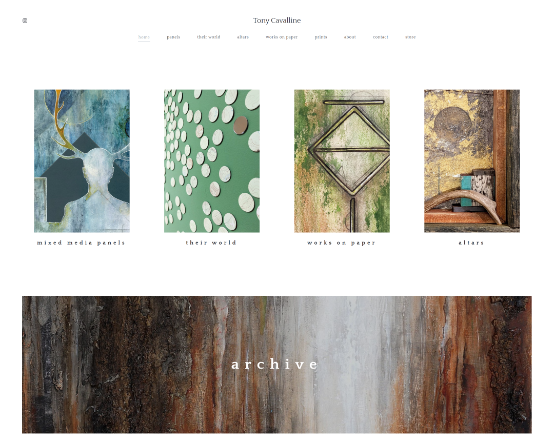 Tony Cavalline Mixed Media Artist Portfolio