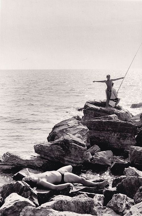 Toskanisches Strandleben