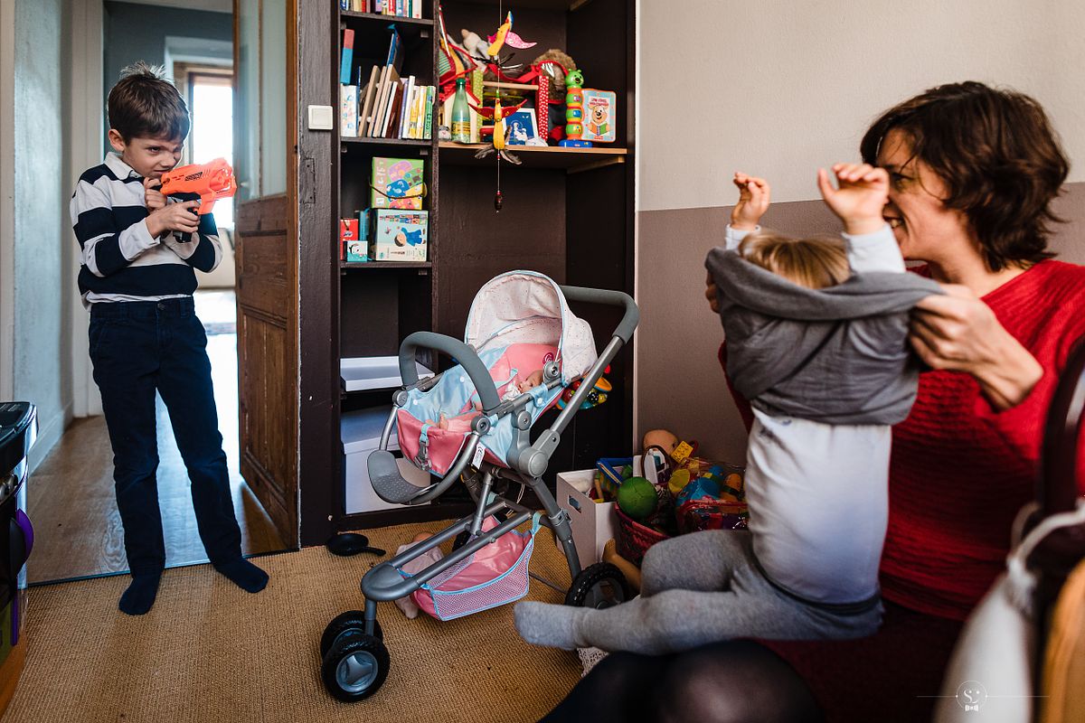 Photographe Famille Lyon Sebastien CLAVEL Reportage Documentaire Famille Lyon