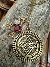 Shree yantra necklace