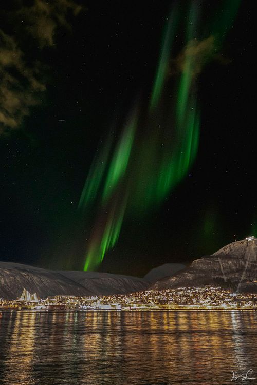 Faszination Nordlicht &uuml;ber Troms&oslash;