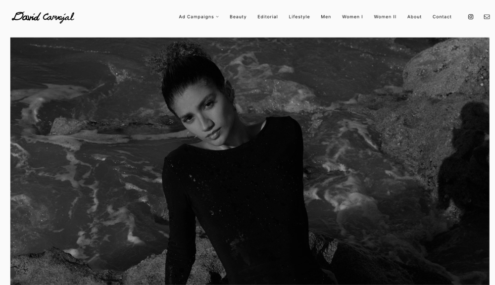 David Carvajals Portfolio-Website