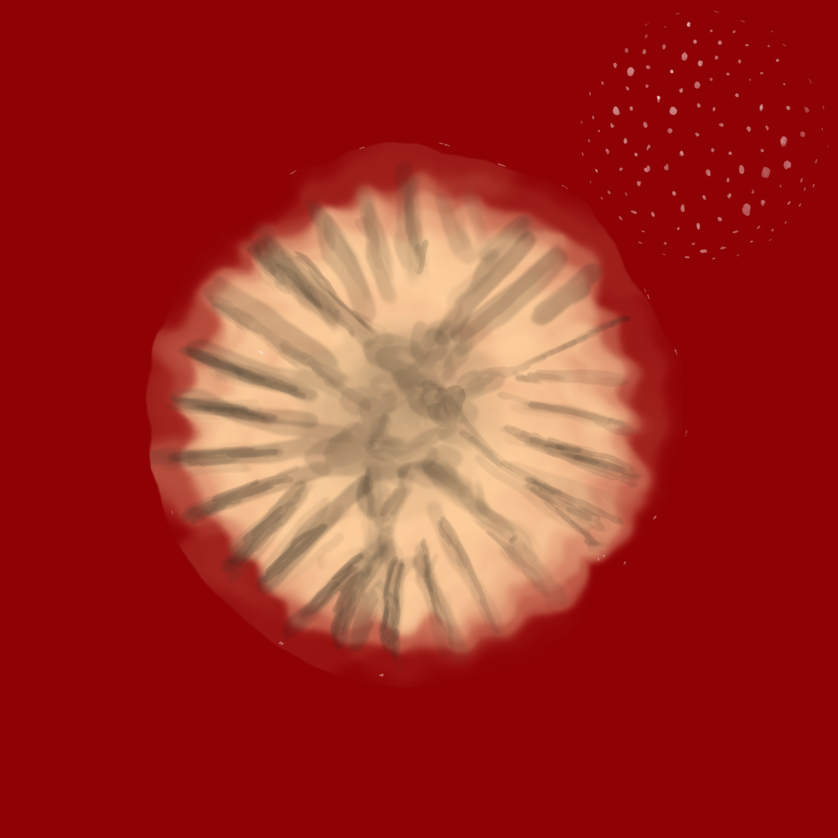 UV Texture Paint for the Mushroom Caps in Mushroom World Fantasy Portrait