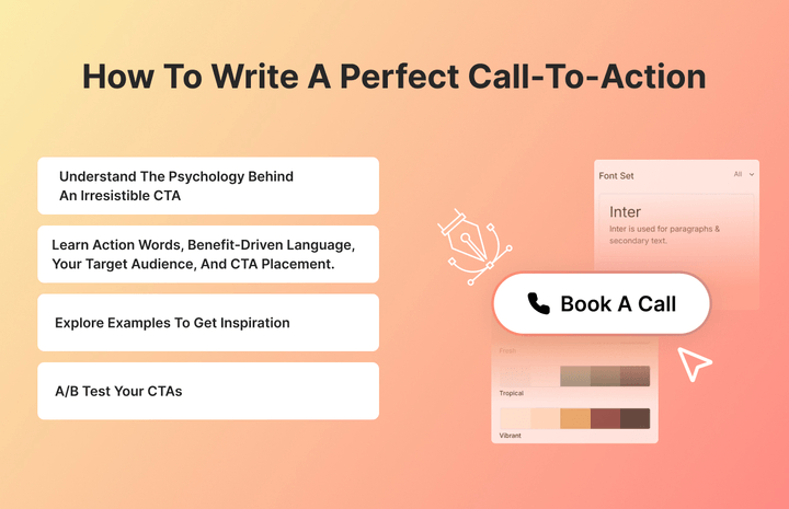 How to write a perfect call to action