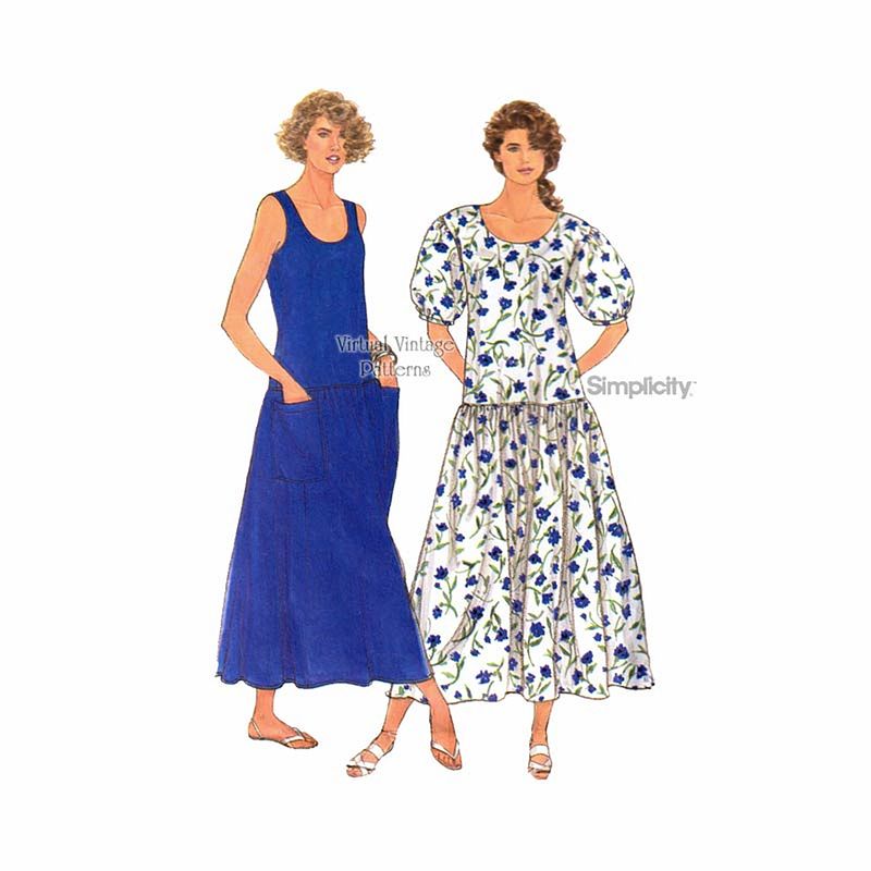 1980's, 90's & Newer Sewing Patterns | Virtual Vintage