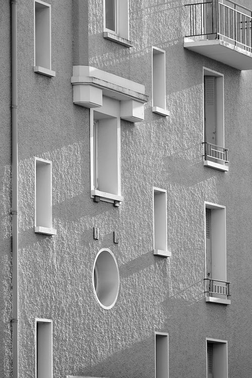 deyail facade logement social Rambouillet