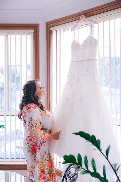 Bride Getting Ready