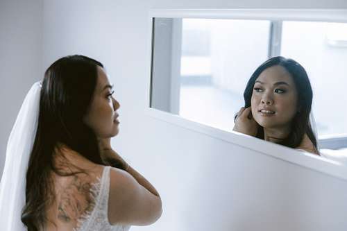Bride Getting Ready