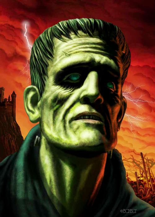 Frankenstein poster