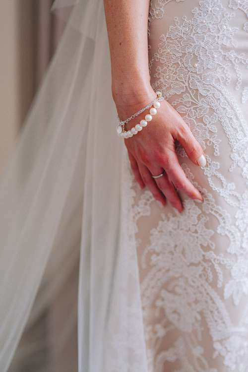 Bride Getting Ready