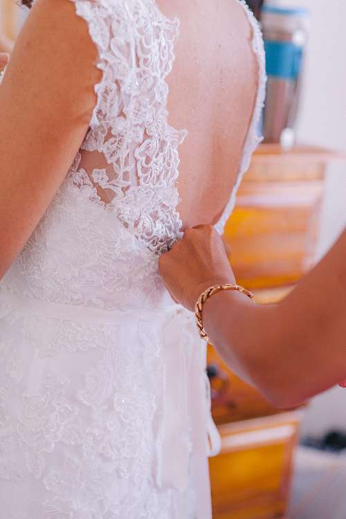 Bride Getting Ready
