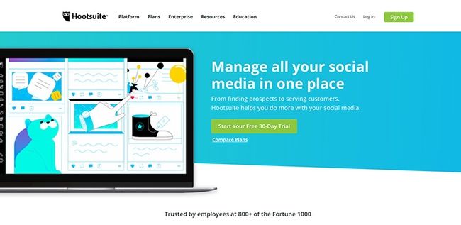 Hootsuite, la meilleure application de productivité