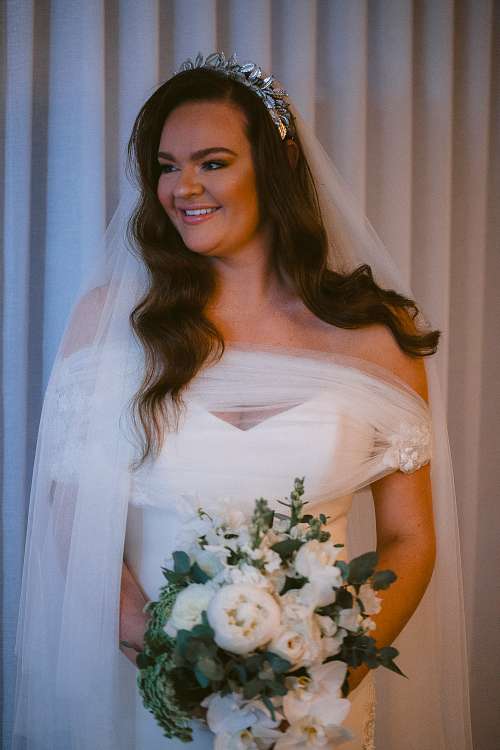 Bride Getting Ready