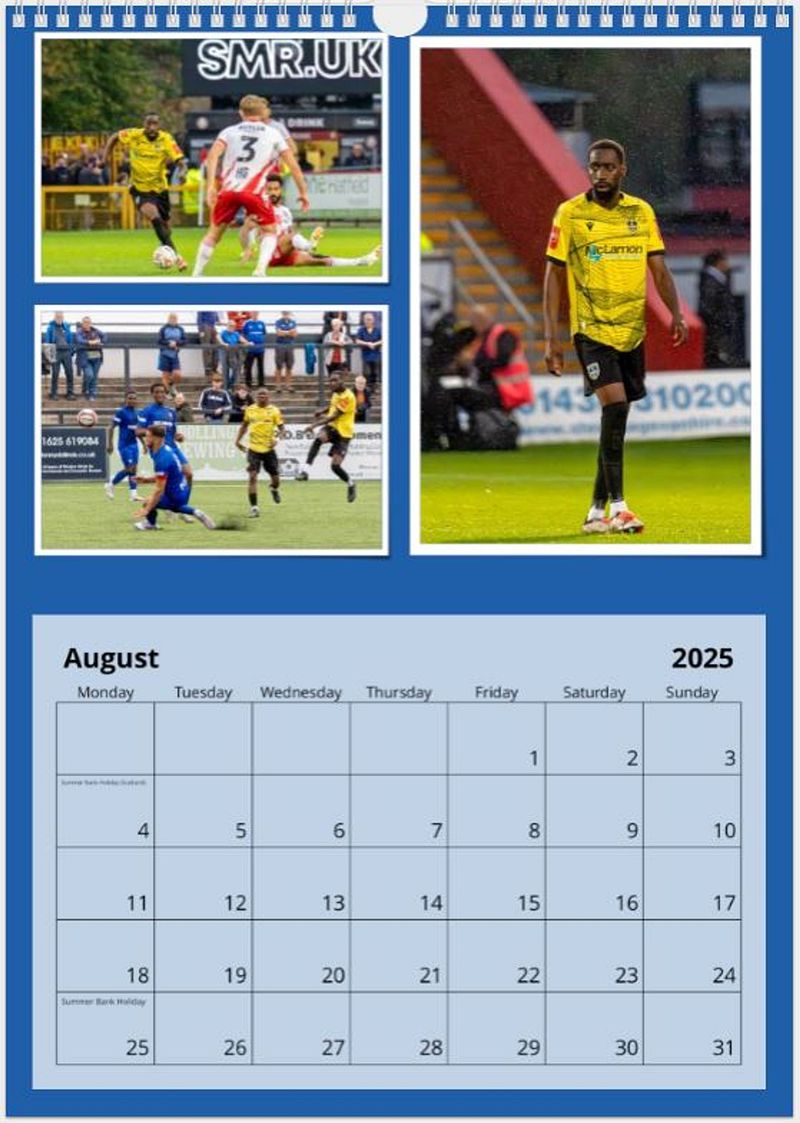 Guiseley 2025  Calendar