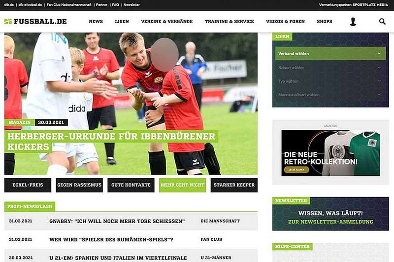 Fussball.de: Sepp-Herberger-Urkunde für Ibbenbürener Kickers