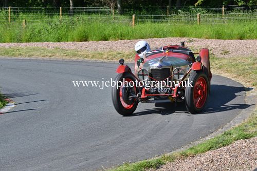 Riley Brooklands driven by Nigel Dowding